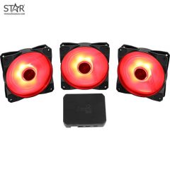 Fan Case Aerocool P7-F12 Pro RGB LED Lighting - Pack 3 Fan