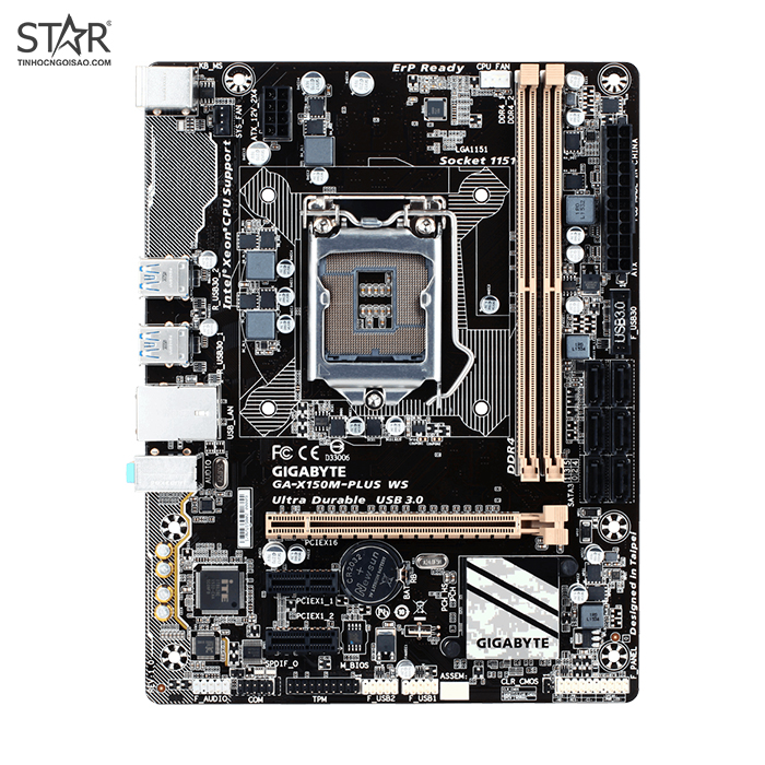 Mainboard Gigabyte X150M-Plus WS Cũ Mainboard Gigabyte X150M-Plus WS Cũ