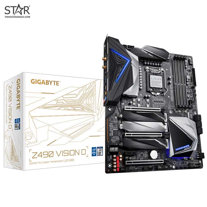 Mainboard Gigabyte Z490 Vision D (Z490 VISION D) Mainboard Gigabyte Z490 Vision D (Z490 VISION D)