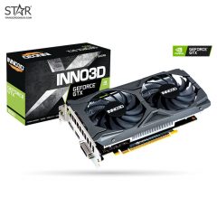 VGA INNO3D GTX 1650 4G GDDR6 Twin X2 OC V2 (N16502-04D6X-1720VA30)