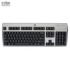 Bàn Phím Văn Phòng HP KU-0133 Chính Hãng (Đen Xám)