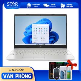 Laptop HP 15s-du3592TU (63P88PA): I5 1135G7, Intel Iris Xe Graphics, Ram 8G, SSD NVMe 512G, Win11, 15.6”HD (Bạc)