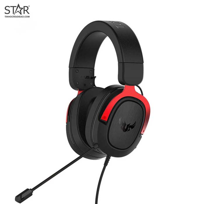Tai Nghe Asus TUF H3 7.1 Surround Gaming (TUF GAMING H3) (Đỏ) Tai Nghe Asus TUF H3 7.1 Surround Gaming (TUF GAMING H3) (Đỏ)