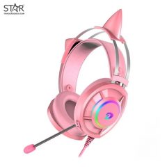Tai Nghe Dare-U EH469 7.1 Surround Gaming RGB (Hồng)
