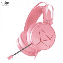 Tai Nghe Dare-U EH722X Pink 7.1 Surround Gaming Led (Hồng)