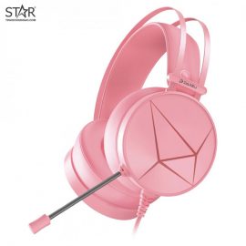 Tai Nghe Dare-U EH722X Pink 7.1 Surround Gaming Led (Hồng)