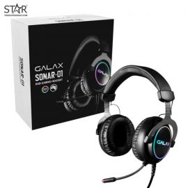Tai Nghe Galax Sonar-01 Rainbow Light RGB Gaming Headset (HGS015USRGR0)