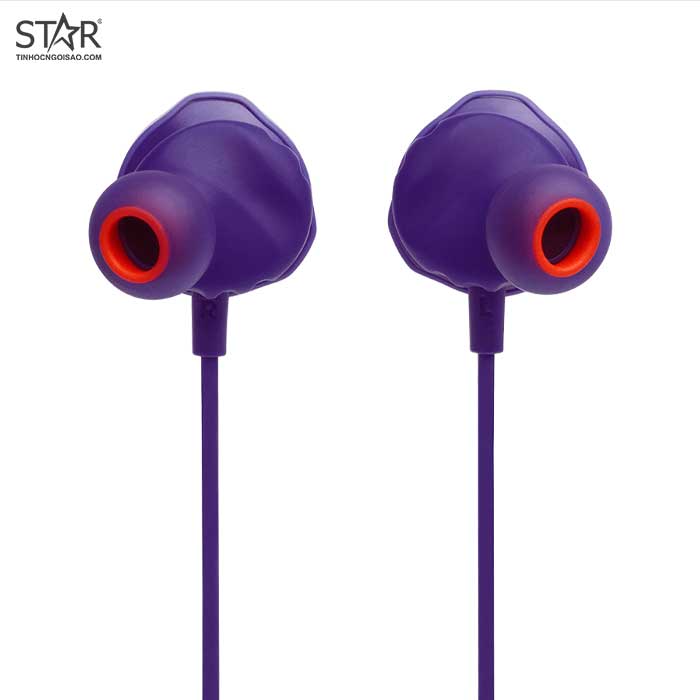 Tai nghe gaming In-Ear JBL QUANTUM 50 PURPLE Tai nghe gaming In-Ear JBL QUANTUM 50 PURPLE