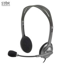 Tai Nghe Logitech H110 STEREO HEADSET (Đen)