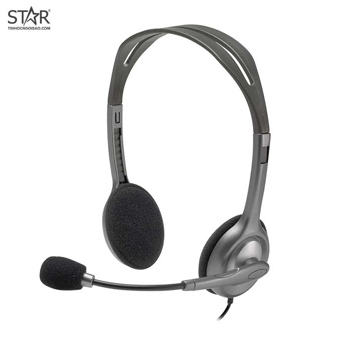 Tai Nghe Logitech H110 STEREO HEADSET (Đen) Tai Nghe Logitech H110 STEREO HEADSET (Đen)