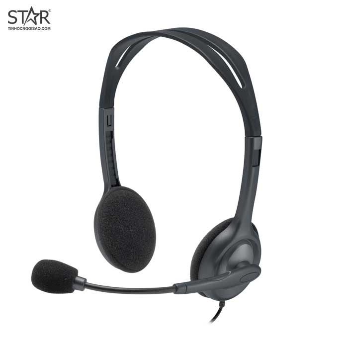 Tai Nghe Logitech H111 STEREO HEADSET (Đen) Tai Nghe Logitech H111 STEREO HEADSET (Đen)