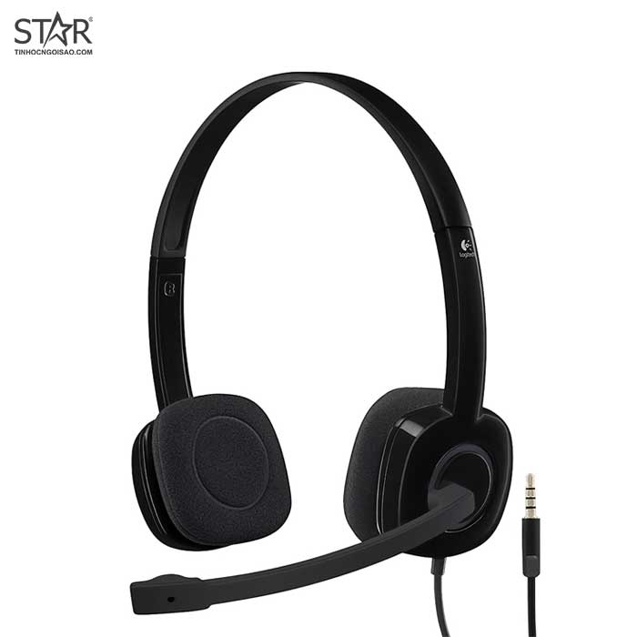 Tai Nghe Logitech H151 STEREO HEADSET (Đen) Tai Nghe Logitech H151 STEREO HEADSET (Đen)