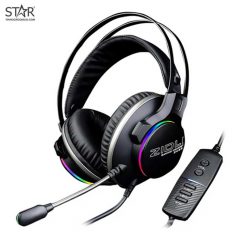 Tai Nghe Zidli ZH23 7.1 Surround Gaming RGB (Đen)