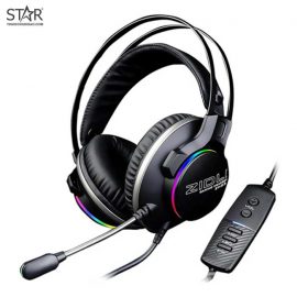 Tai Nghe Zidli ZH23 7.1 Surround Gaming RGB (Đen)