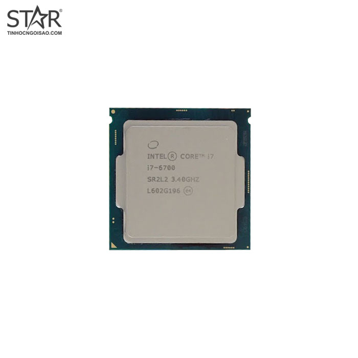 CPU Intel Core i7 6700 (4.00GHz, 8M, 4 Cores 8 Threads) TRAY chưa gồm Fan CPU Intel Core i7 6700 (4.00GHz, 8M, 4 Cores 8 Threads) TRAY chưa gồm Fan