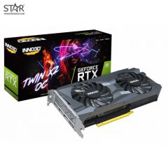 VGA INNO3D RTX 3060Ti 8G GDDR6 Twin X2 OC V2 (N306T2-08D6X-119032DH)