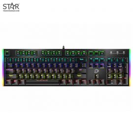 Bàn Phím Cơ Dare-U EK520 Waterproof Led Gaming D Switch (Đen)