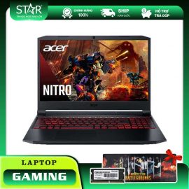 Laptop Acer Nitro 5 AN515-45-R86D (NH.QBCSV.005): AMD R7-5800H, RTX 3060 6G, Ram 8G, SSD NVMe 512G, Win11, Led Keyboard, 15.6”FHD IPS 144Hz (Đen)