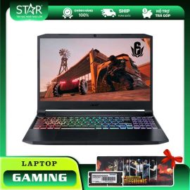 Laptop Acer Nitro 5 AN515-45-R9SC (N20C1_NH.QBRSV.001): AMD R7-5800H, RTX 3070 8G, Ram 8G, SSD NVMe 512G, Win10, RGB Keyboard, 15.6”FHD IPS 144Hz (Đen)