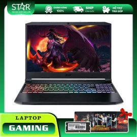 Laptop Acer Nitro 5 Eagle AN515-57-720A (NH.QEQSV.004): I7 11800H, RTX 3050Ti 4G, Ram 8G, SSD NVMe 512G, Win11, Led Keyboard, 15.6”FHD IPS 144Hz (Đen)
