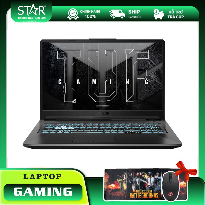 Laptop Asus Gaming FX706HC-HX105W: I5 11400H, RTX3050 4GB, RAM 8GB, 512GB SSD, Win 11, 17.3″ FHD IPS (Đen) Laptop Asus Gaming FX706HC-HX105W: I5 11400H, RTX3050 4GB, RAM 8GB, 512GB SSD, Win 11, 17.3″ FHD IPS (Đen)