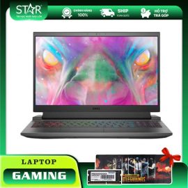 Laptop Dell Gaming G15 5515 (P105F004CGR): AMD R5-5600H, RTX 3050 4G, Ram 8G, SSD NVMe 256G, Win11 | OfficeHS21, Led Keyboard, 15.6”FHD 120Hz (Phantom Grey)