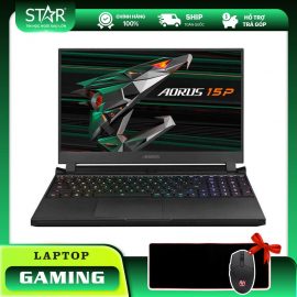 Laptop Gigabyte AORUS 15 KD-72S1223GH: i7 11800H, VGA RTX 3060 6G, Ram 16G, SSD NVMe 512G, Win10, RGB Keyboard, 15.6”FHD IPS 240Hz (Đen)