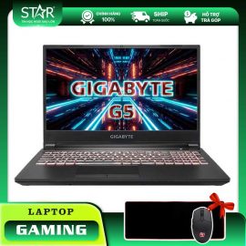 Laptop Gigabyte G5 GD-51S1123SH: i5 11400H, VGA RTX 3050 4G, Ram 16G, SSD NVMe 512G, Win10, Led Keyboard, 15.6”FHD IPS 144Hz (Đen)
