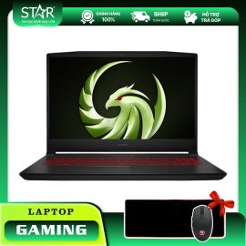 Laptop MSI Gaming Bravo 15 B5DD-275VN: AMD R7 5800H, Ram 8G, SSD NVMe 512G, VGA RX5500M 4G, Win11, Led Keyboard, 15.6”FHD IPS (Đen)