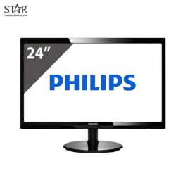 Màn hình LCD 24” Philip Led Cũ – tặng dây nguồn + dây tín hiệu