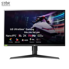 Màn hình LCD 27'' LG 27GL850-B Nano IPS 2K 144Hz 1ms HDR NVIDIA G-Sync/FreeSync