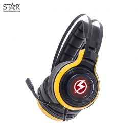 Tai Nghe Lightning ADZ-03 7.1 Surround Gaming Led RGB (Vàng Đen)