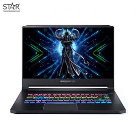 Laptop Acer Predator Triton 500 PT515-52-78PN: I7 10875H, RTX 2070 Super 8G, Ram 32G, SSD NVMe 1TB, Win10, RGB Keyboard, 15.6”FHD IPS G-Sync 300Hz (Đen)