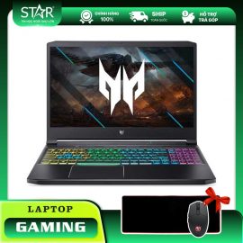 Laptop Acer Gaming Predator Triton 300 PT315-53-7440 (NH.QDRSV.003): I7 11800H, RTX 3050Ti 4G, Ram 8G, SSD NVMe 512G, Win11, RGB Keyboard, 15.6”QHD IPS 165Hz (Abyssal Black)