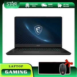 Laptop MSI Vector GP76 12UGS-610VN: i7 12700H, RTX 3070Ti 8G, Ram 16G, SSD NVMe 1TB, Win11, RGB Keyboard, 17.3”FHD IPS 360Hz (Đen)