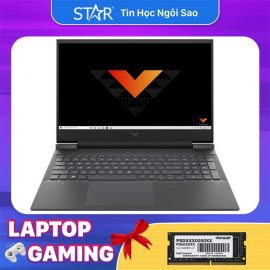 Laptop HP Victus 16-e0179AX (4R0V0PA): AMD R5-5600H, RTX 3050Ti 4G, Ram 8G, SSD NVMe 512G, Win10, Led Keyboard, 16.1”FHD IPS 144Hz (Đen)