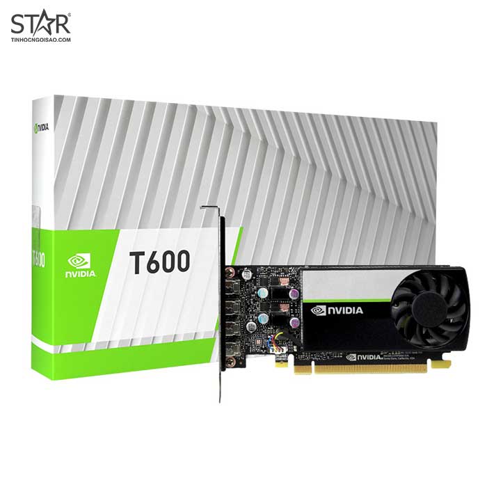 VGA Nvidia QUADRO Leadtek T600 4G GDDR6 (mDPx4) VGA Nvidia QUADRO Leadtek T600 4G GDDR6 (mDPx4)