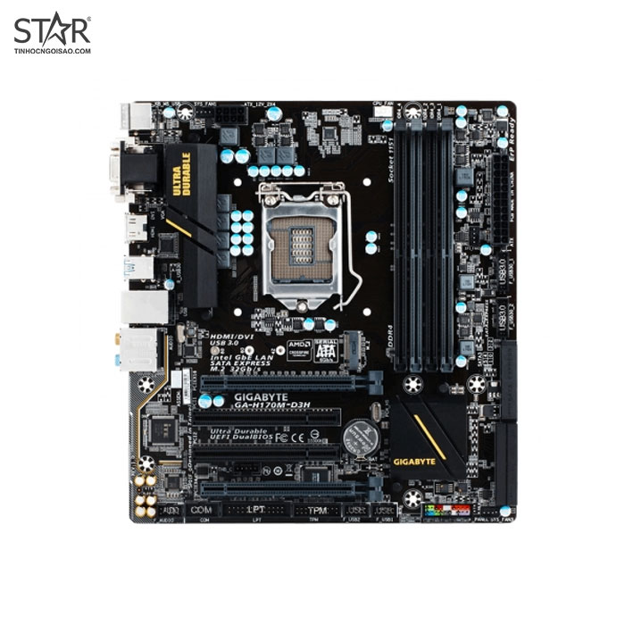 Main Gigabyte H170M-D3H Cũ Main Gigabyte H170M-D3H Cũ