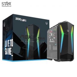 Máy Bộ PC Zotac Gaming Mek Ultra (RTX 3060 / Z390 / CPU i7 9700K / Ram 16G RGB / SSD NVMe 240G / HDD 1TB / Case Mid Tower / PSU 1000W Gold / Liquid Cooled / Dual Wifi & Bluetooth 5)