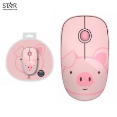 Chuột Văn Phòng Không Dây FD E680 Wireless (Hồng)