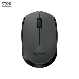Chuột Văn Phòng Không Dây Logitech M171 Optical Wireless (Xám)