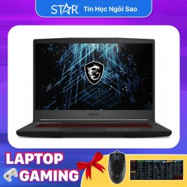 Laptop MSI GF65 Thin 10UE-241VN: i5 10300H, Ram 16G, SSD M.2 NVMe 512G, RTX 3060 MaxQ 6G, Win10, Led Keyboard, 15.6”FHD IPS 144Hz (Đen)