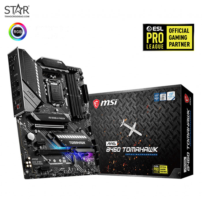 Mainboard MSI MAG B460 TOMAHAWK Mainboard MSI MAG B460 TOMAHAWK