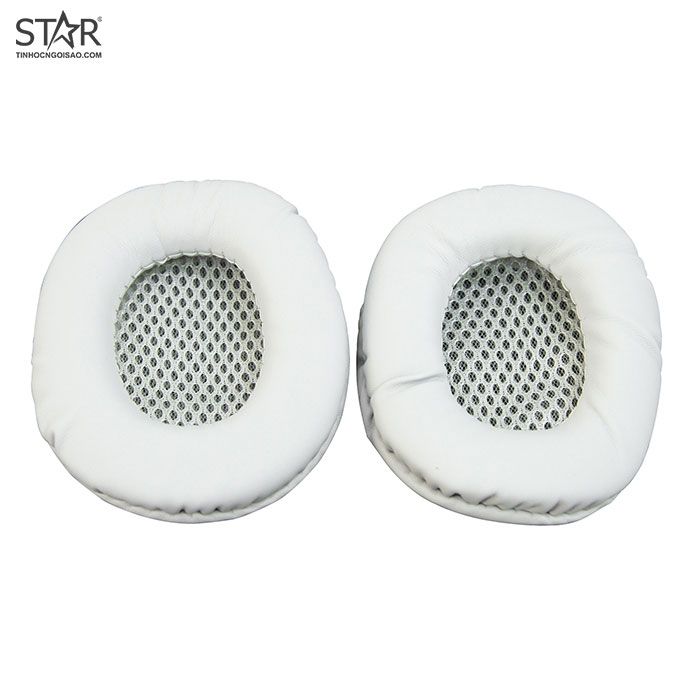Ốp Tai Nghe Cao Su Bầu Dục 9.5cm (Trắng) Ốp Tai Nghe Cao Su Bầu Dục 9.5cm (Trắng)
