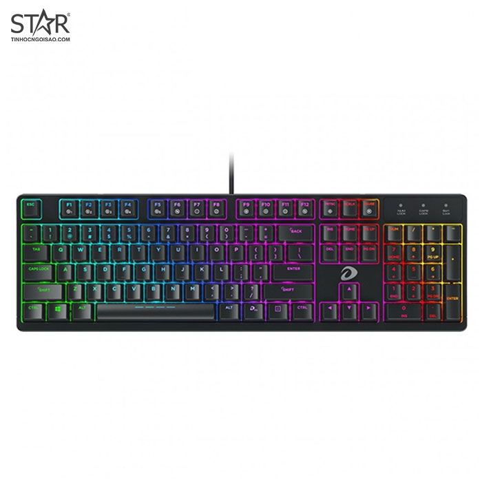 Bàn Phím Cơ Dare-U EK1280 RGB Gaming Brown Switch Bàn Phím Cơ Dare-U EK1280 RGB Gaming Brown Switch