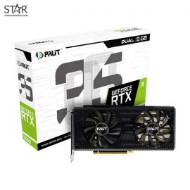 VGA Palit RTX 3050 8G GDDR6 Dual
