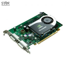 VGA Nvidia QUADRO FX570 256MB 128-bit GDDR2 PCI Express x16 Cũ
