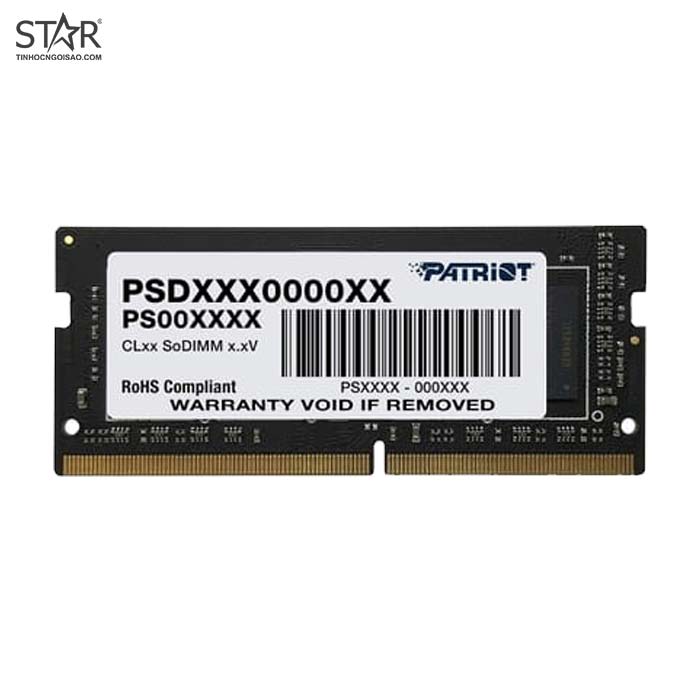 Ram DDR4 Laptop Patriot 4G/2666 Chính Hãng Ram DDR4 Laptop Patriot 4G/2666 Chính Hãng