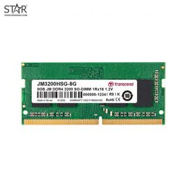 Ram DDR4 Laptop Transcend 8G/3200 (JM3200HSG-8G) Chính Hãng