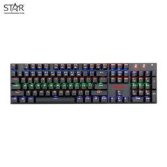 Bàn Phím Cơ Redragon K565 Rudra Led Rainbow Gaming (Đen)